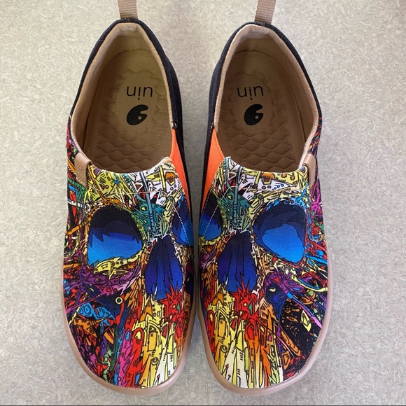 UIN Shoes - UIN No Body Art Painted Canvas Shoes